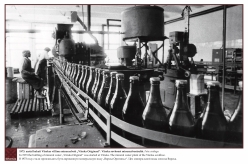 1973 - 1973. aastal hakati Värskas villima mineraalvett „Värska Originaal“. Värska sovhoosi mineraalveetsehh. 
Foto: erakogu