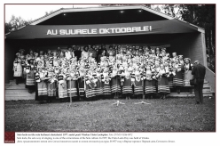 1977 - Seto leelo on üks seto kultuuri alustalasid. 1977. aastal peeti Värskas I Seto Leelopäev. 
Foto: EVM N 0246-0072