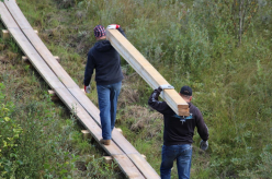 Pikalombi matkaraja Kuresoo laudtee taastamine