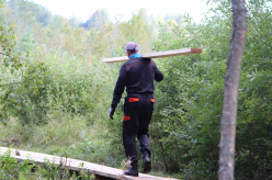 Pikalombi matkaraja Kuresoo laudtee taastamine